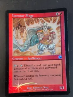Hammer Mage Mercadian Masques Foil - Image 1