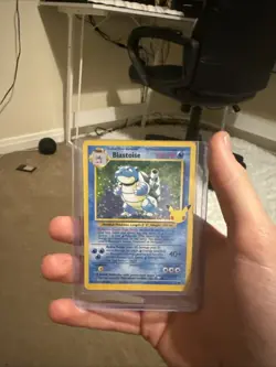 Pokemon TCG Blastoise Holo Rare Card 2/102 Celebrations 25th Anniversary Edition - Image 1