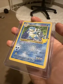 Pokemon TCG Blastoise Holo Rare Card 2/102 Celebrations 25th Anniversary Edition - Image 4