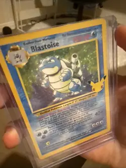 Pokemon TCG Blastoise Holo Rare Card 2/102 Celebrations 25th Anniversary Edition - Image 5