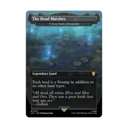 WOTC Commander: Lord of the Ri The Dead Marshes - Urborg, Tomb of Yawgmoth NM - Image 1