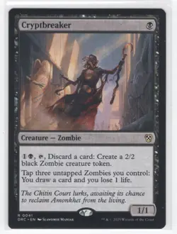 #41 2025 Aetherdrift Commander Cryptbreaker Rare - Image 1