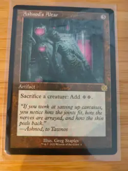 MTG Ashnod's Altar Retro Frame The Brothers' War M/NM Free UK P&P - Image 1
