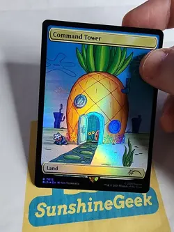 Command Tower (7012) (Rainbow Foil) Spongebob Secret Lair Drop Foil - Image 2