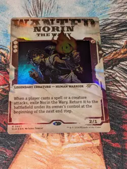 MTG Foil Norin The Wary Secret Lair Outlaws of Thunder Junction Spring24 - Image 1