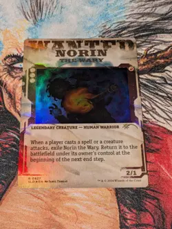 MTG Foil Norin The Wary Secret Lair Outlaws of Thunder Junction Spring24 - Image 2
