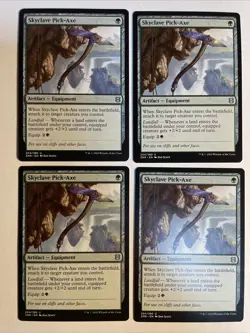 4x Mtg Zendikar Rising Skyclave Pick-Axe NM/M Magic The Gathering - Image 1