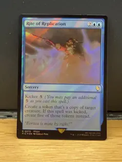 Mtg FIC Final Fantasy - Rite of Replication -NM SURGE FOIL - Image 1