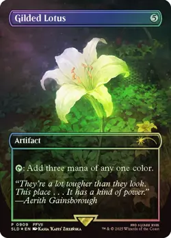 Secret Lair x Final Fantasy - Gilded Lotus PROMO | MTG | Magic The Gathering - Image 1