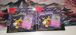 Pokemon TCG Paldean Fates Tech Sticker Collection Greavard Lot of 2 SEALED - Image 1