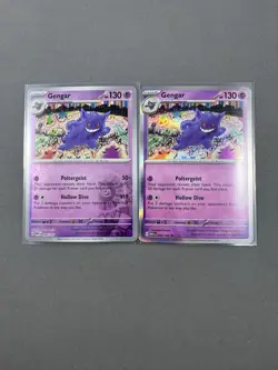 Gengar Scarlet & Violet 151 Reverse Holo and Holo Card 94/165 Near Mint - Image 1