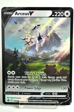 Pokemon card TCG Arceus V SWSH204 SWSH Black Star Promos 2022 English MP - Image 1