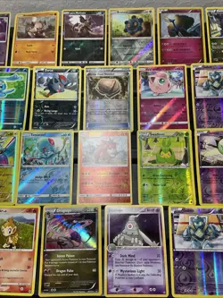 (30) Pokemon Cards Lot WOTC Vtg Holo STAMPED REVERSE Phione Chimchar Jigglypuff - Image 3