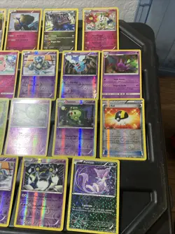 (30) Pokemon Cards Lot WOTC Vtg Holo STAMPED REVERSE Phione Chimchar Jigglypuff - Image 5