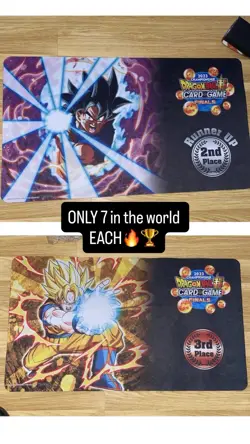 Dragon Ball Super Card 2023 Final Championship Top Winner Trophy Playmat psa bgs - Image 2