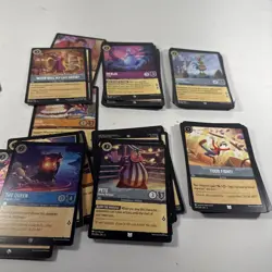 Disney Lorcana Cards Bulk 66 Cards Mixed Cards Random Card Lot TCG - Image 2
