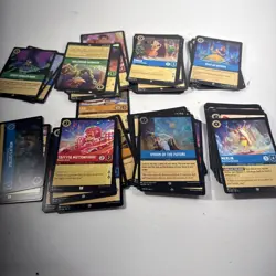 Disney Lorcana Cards Bulk 66 Cards Mixed Cards Random Card Lot TCG - Image 4
