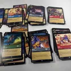 Disney Lorcana Cards Bulk 66 Cards Mixed Cards Random Card Lot TCG - Image 5