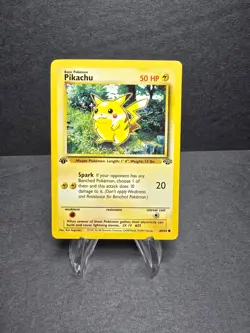 1999 1st Edition Pikachu 60/64! | Gamefreak, Nintendo, WOTC | Pokemon TCG Card - Image 1