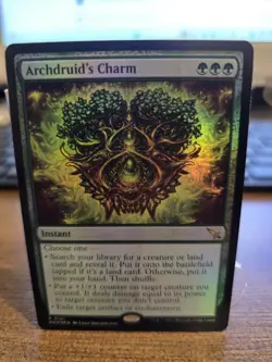 Archdruid's Charm: Murders at Karlov Manor Foil Card #0151 - Image 1