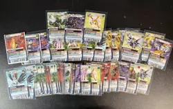 Digimon Card Alpha Evolve Set 43 Bulk Lot Trading Cards - English Bandai - Image 1