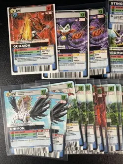 Digimon Card Alpha Evolve Set 43 Bulk Lot Trading Cards - English Bandai - Image 2