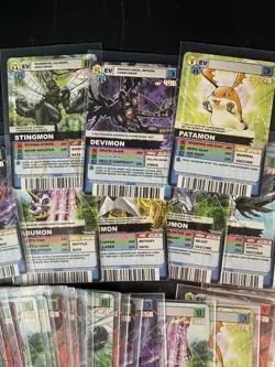 Digimon Card Alpha Evolve Set 43 Bulk Lot Trading Cards - English Bandai - Image 3