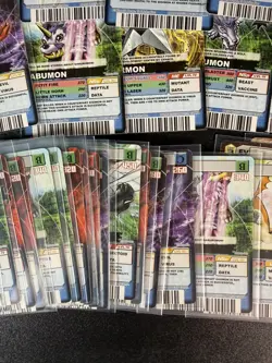 Digimon Card Alpha Evolve Set 43 Bulk Lot Trading Cards - English Bandai - Image 4
