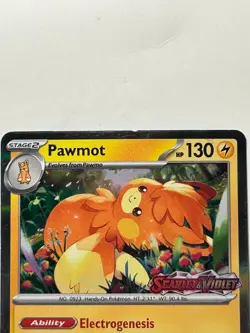 Pawmot - 006 (Prerelease) 006 Sv: Scarlet & Violet Promo Cards Holo - Image 2