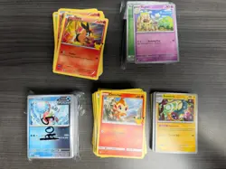 500 Pokemon Card Lot Modern Uncommon, Common & Promo's - Image 1