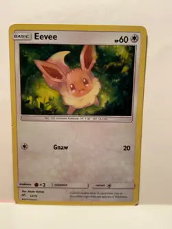 Pokemon Eevee Holo Promo Card 12/12 McDonald's 2019 - Image 1