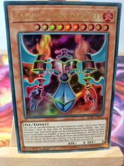 Lazion, Herr der Zeit BLLR-DE031 Ultra Rare Deutsch NM YUGIOH - Image 1