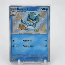 Quaxwell - SVP 083 - Shiny Rare Promo - SV Black Star Promos - Pokemon Card - Image 1