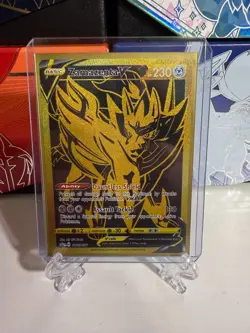 Zamazenta V SWSH077 SWSH: Sword & Shield Promo Cards Holo NM - Image 1