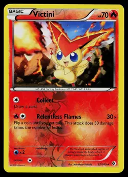 Pokemon Card - Victini Boundaries Crossed 23/149 Reverse Holo Rare - Image 1