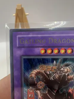 YuGiOh Trading card Gatling Dragon FET-EN035 Holo Yu-Gi-Oh 1st Edition LP - Image 5