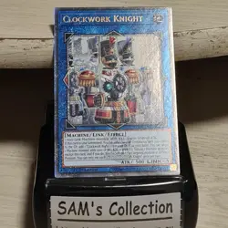 Clockwork Knight (Quarter Century Secret Rare) SUDA Yugioh YGO Supreme Darkness - Image 1