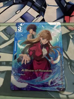 Gundam Card Game A Show of Resolve U+ PB01 GD01-100 USA Seller English - Image 1