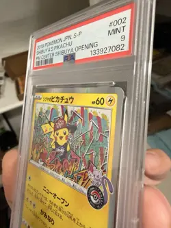 PSA 9 Shibuya Pikachu 002/S-P Tokyo Promo Holo Mint Japanese Pokemon Card 2019 - Image 4