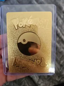 Charizard GX Gold Foil Fan Art Vinyl Premium Textured Collector Pokemon Card - Image 2