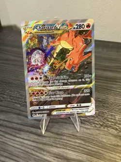 Pokemon TCG Charizard VSTAR SWSH262 Holo Black Star Promo Card NM/M - Image 1