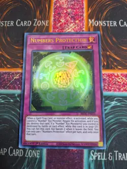 Yu-Gi-Oh! TCG Numbers Protection BROL-EN056 Ultra Rare 1st Edition Near Mint - Image 1
