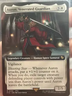 Auron, Venerated Guardian (Extended Art) Commander: Final Fantasy Regular - Image 1