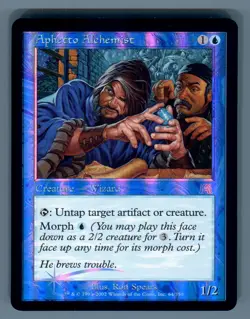 Magic the Gathering Aphetto Alchemist Uncommon Foil Onslaught Card Light Play - Image 1