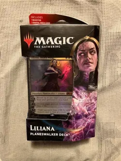 Core Set 2021 Planeswalker Deck: Liliana MTG Brand New Sealed - Image 1