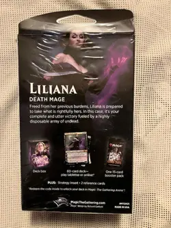 Core Set 2021 Planeswalker Deck: Liliana MTG Brand New Sealed - Image 2