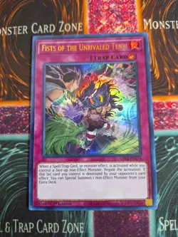Yu-Gi-Oh! TCG Fists of the Unrivaled Tenyi GFP2-EN174 Ultra Rare 1st Edition NM - Image 1