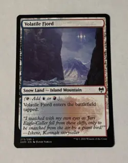 MTG Volatile Fjord - Kaldheim NM - Image 1