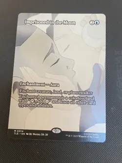 MAGIC Gathering AVATAR LAST AIRBENDER unplayed mint full art IMPRISONED IN MOON - Image 1