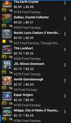 [0001] Summon: Bahamut Final Fantasy Regular, NM, Gradeable, Pack-to-Sleeve. - Image 4